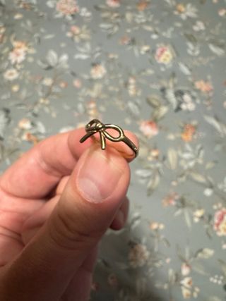 Anillo lazo plata Aristocrazy