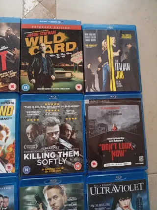 Pack Blu-ray Películas Acción (Inglés)