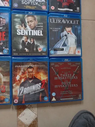 Pack Blu-ray Películas Acción (Inglés)