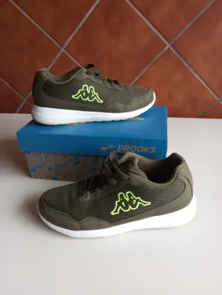 Zapatillas Kappa Talla 37 Verde Oliva Unisex