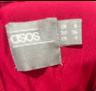 Vestido rojo ocasión especial