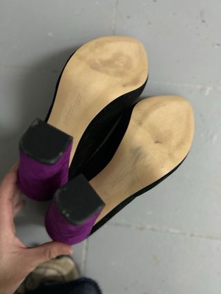 Zapatos de tacón Zara negros talla 37