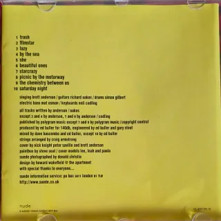 CD Suede "Coming Up"