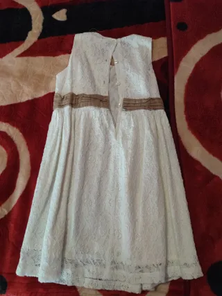 Vestido blanco Sfera Girls talla 8