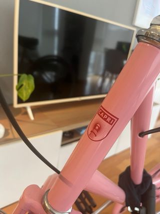 Bicicleta Paseo Vintage Capri Valentina Rosa