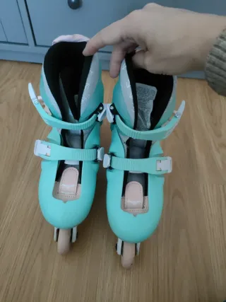 Patines en línea Oxelo niña talla ajustable 32-34