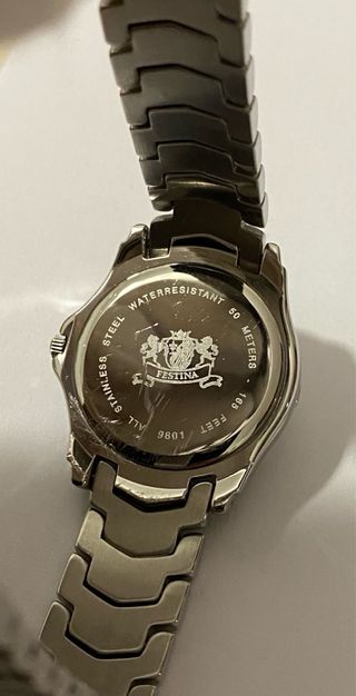 Orologio Festina Donna Acciaio e Bianco Nuovo