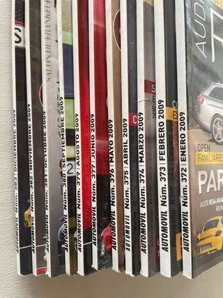 Pack Revistas AUTOMOVIL 2009 (11 números)