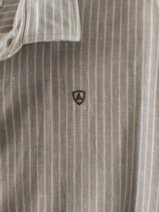 Camisa Álvaro Moreno T 45 Rayas Beige