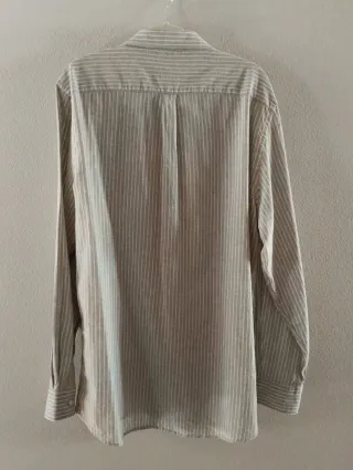 Camisa Álvaro Moreno T 45 Rayas Beige