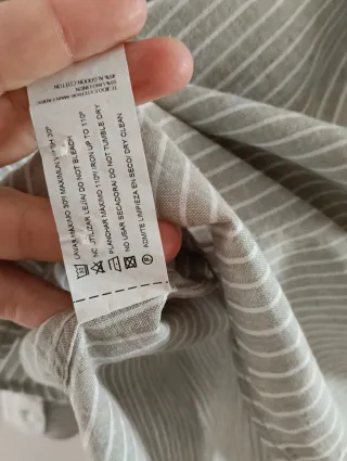 Camisa Álvaro Moreno T 45 Rayas Beige