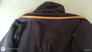 Giaccone grigio con cappuccio