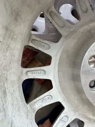4 + 1 Llantas Braid Full Race tr 15”  Un solo uso