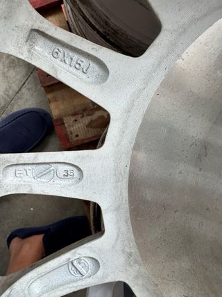 4 + 1 Llantas Braid Full Race tr 15”  Un solo uso