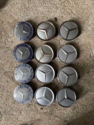 Tapas llantas Mercedes Benz (3 juegos)