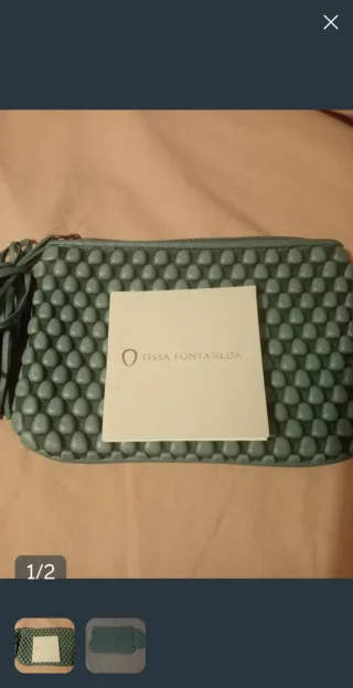 Monedero Tissa Fontaneda Teal