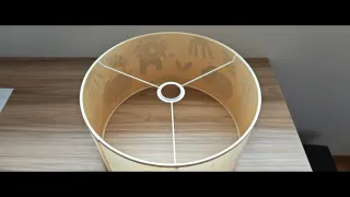 Pantalla de lámpara infantil con animales