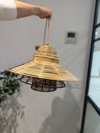 Lámpara Zara Home Ratán Infantil