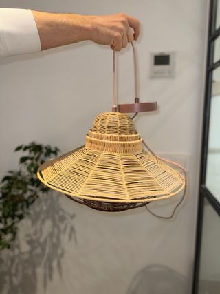 Lámpara Zara Home Ratán Infantil