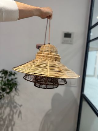 Lámpara Zara Home Ratán Infantil