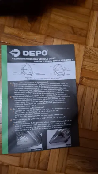 Faro Delantero Izquierdo BMW Serie 5 E39 1995-2000