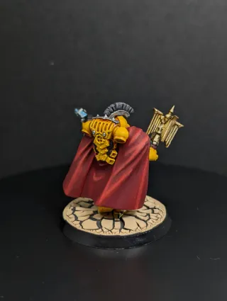 Praetor Cataphractii y Capellán Puños Imperiales