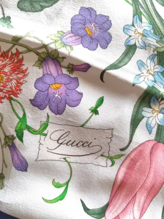 Foulard Gucci Accornero floreale