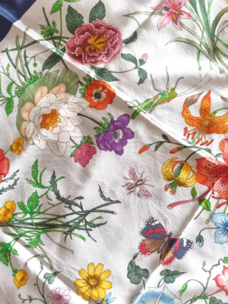 Foulard Gucci Accornero floreale