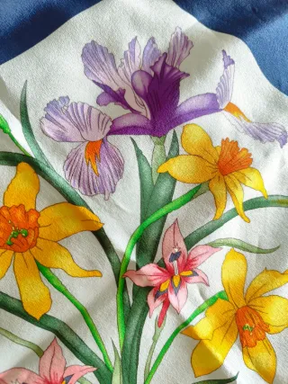 Foulard Gucci Accornero floreale