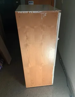 Mueble cajonera blanco