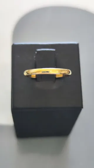 Alianza de oro para hombre, nueva