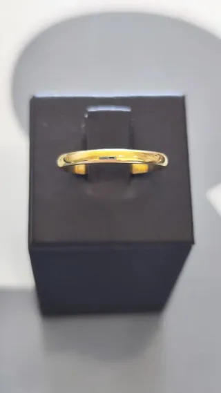 Alianza de oro para hombre, nueva