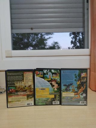 Trilogía Disney:Tarzán+Tarzán 2+Tarzan y Jane.