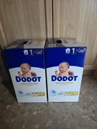 2x90 Dodot Sensitive Talla 1