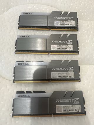 4x 8GB DDR4 G.SKILL RGB RAM (32GB Total)