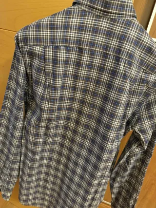 Camisa Pedro del Hierro cuadros azul y marrón
