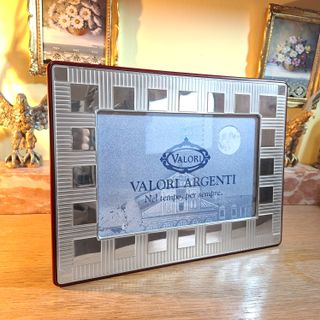 Cornice Portafoto Argento 925 anni 80 xfoto 18x24