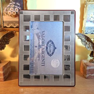 Cornice Portafoto Argento 925 anni 80 xfoto 18x24