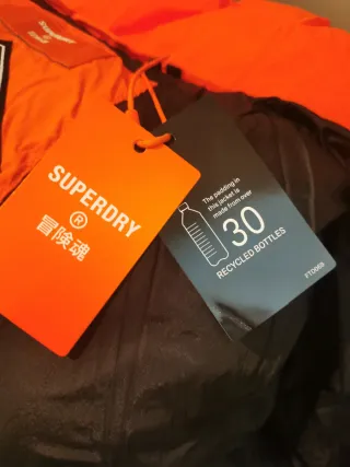 Chaqueta Superdry naranja talla M