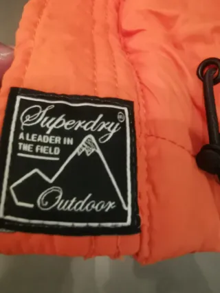 Chaqueta Superdry naranja talla M