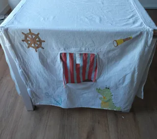 Casita Pirata Mantel Mesa Juegos