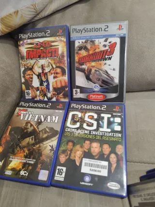 Lote de 16 Juegos PlayStation 2 PS2 Pal España