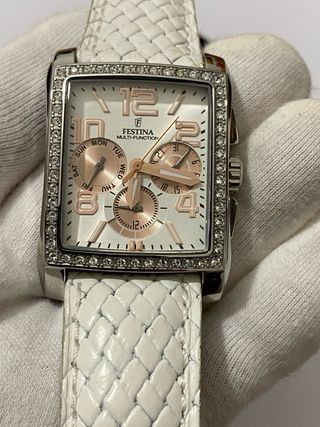 Orologio Festina Donna Rettangolare Bianco