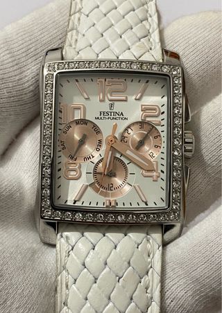 Orologio Festina Donna Rettangolare Bianco
