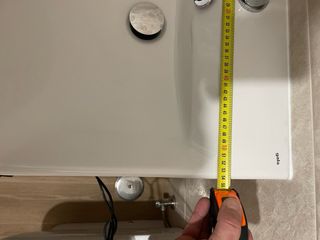 Lavabo de baño moderno