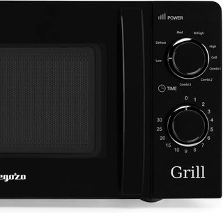 MICROODAS CON GRILL POTENTE 700W+900W 20Lts NEGRO