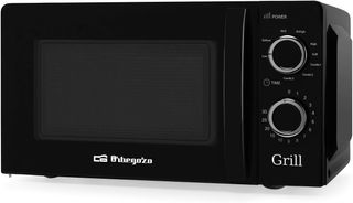 MICROODAS CON GRILL POTENTE 700W+900W 20Lts NEGRO