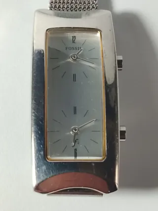Fossil ES8753 donna doppio quadrante vintage