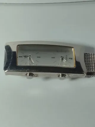 Fossil ES8753 donna doppio quadrante vintage