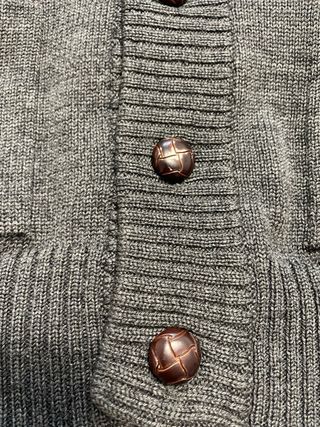 Cárdigan Purificación García Gris Talla S